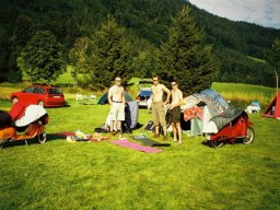 Käsbleich, ab an den See.