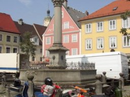 Zwischenstopp in Mindelheim.