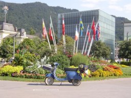 Internationales Gipfeltreffen.