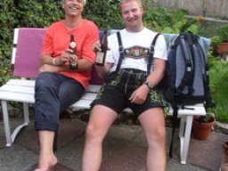 Super Grillfest und Unterkunft bei Albi in Langenargen.