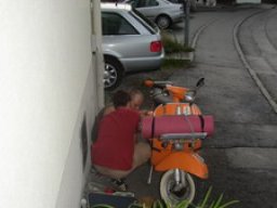 Reparatur vom Vespa-Profi. Alles durchchecken! Und woran liegts?