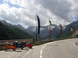 Blick auf den Gletscher.