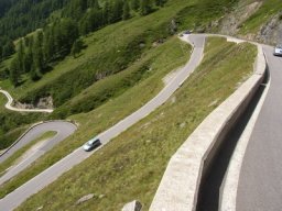 Erster Gang rein und hoch... 