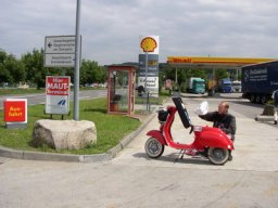 Zündkerze &amp; Drahtbürste.