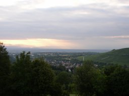 Das Wetter hätte besser sein können.