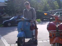 Agrati Capri-Roller mit Sachs-Motor.