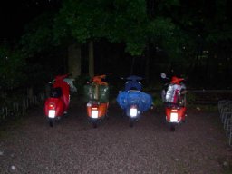 Dieses Foto gabs schon bei der ersten Rollertour.