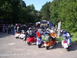 Rollertreffen in Ingolstadt.