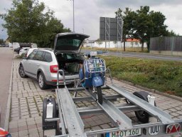 Treffpunkt mit Robs.