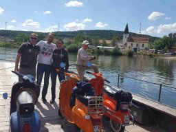 Donaufähre bei Matting.