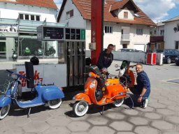 Tanken in Saal an der Donau.