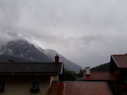 Es wird Regen geben...!