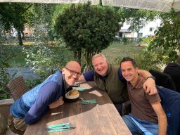 Erstmal ein Frühstück im Parkcafe.