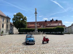 Residenzplatz in Eichstätt.
