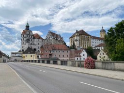 Elisenbrücke in Neuburg an der Donau.